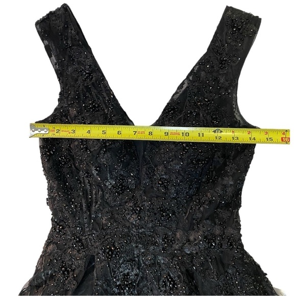 Mac Duggal Beaded Tulle Ball Gown - Picture 15 of 16